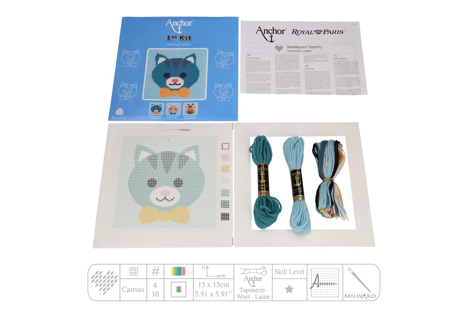 Anchor Gro-3690000\20030 - Tapestry Kit 1st Kit Best Friends-3