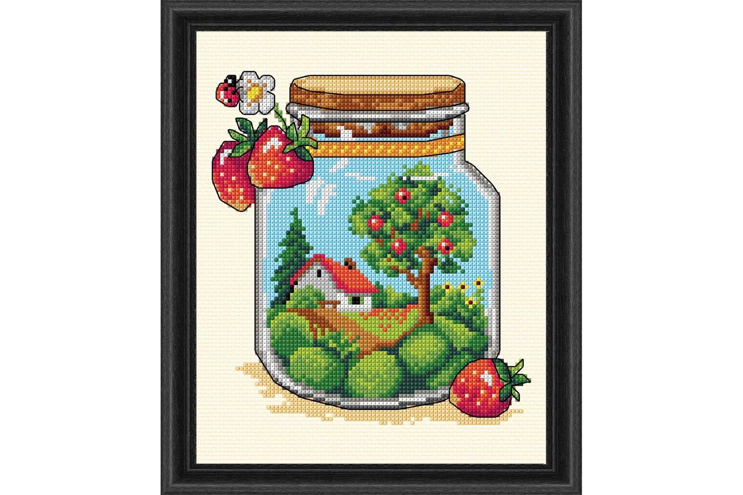 Orchidea Gro-orc.7776 - Jar - Summer - Counted Cross Stitch