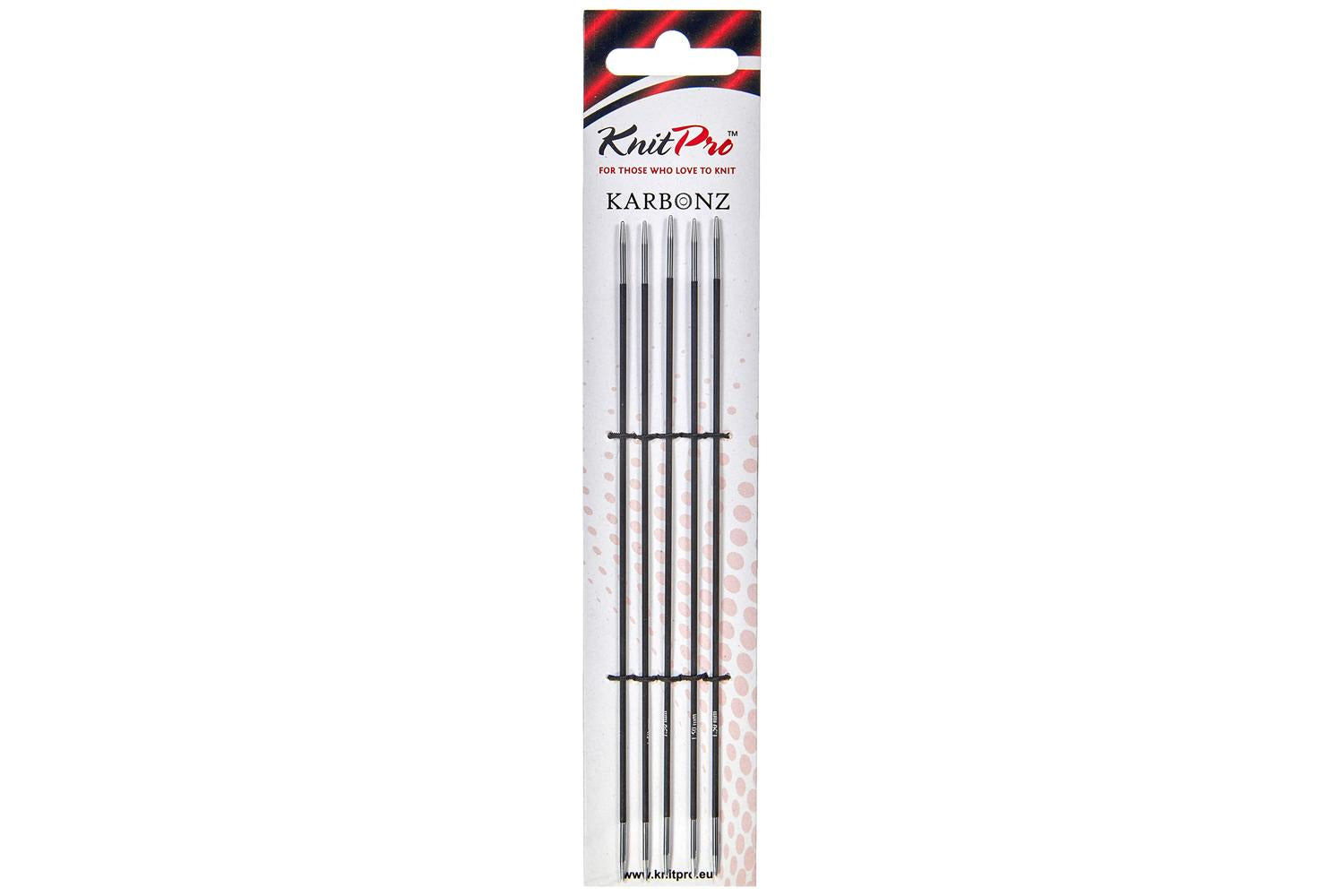 Knitpro Gro-kp41103 - Karbonz Knitting Pins Double-ended Set