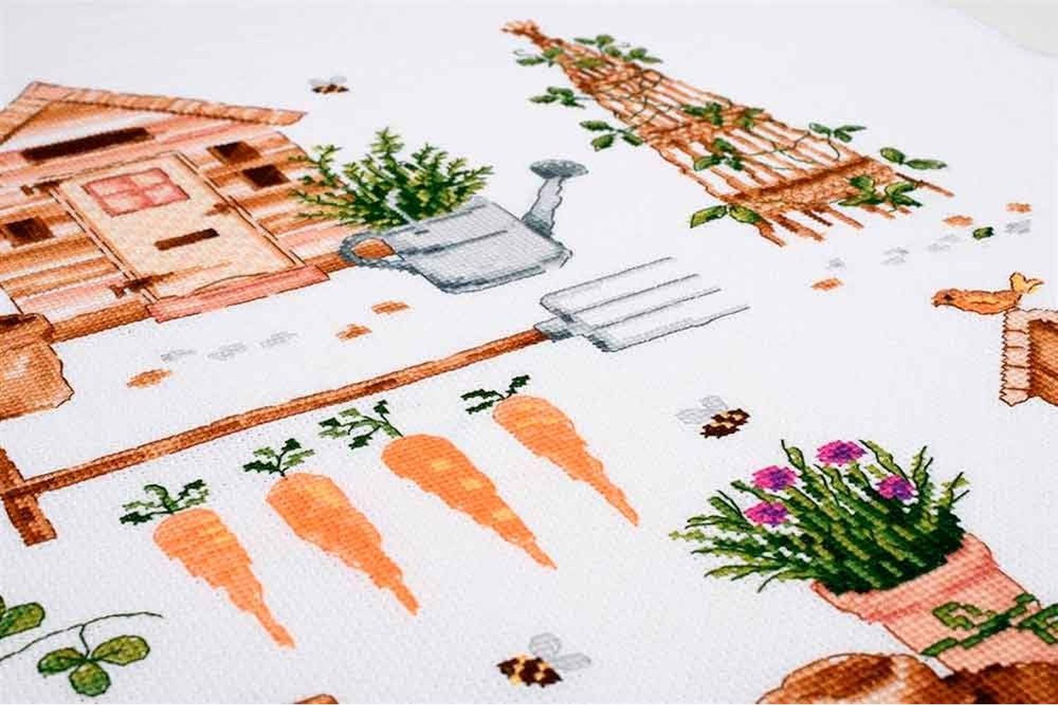 Vervaco Gro-pn-0197085 - Garden - Counted Cross Stitch Kit G-4