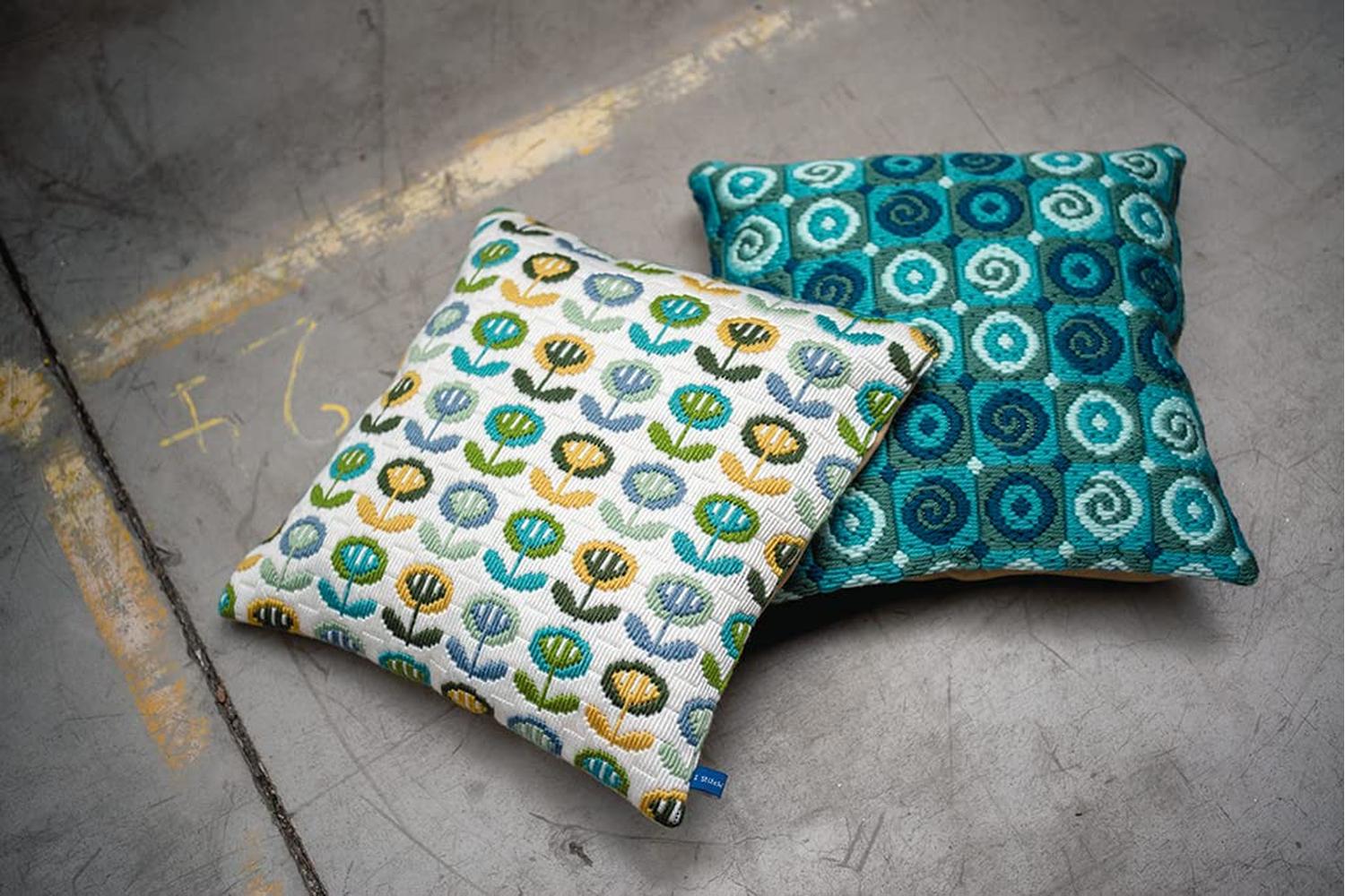 Vervaco Gro-pn-0153760 - Ls Flowers - Long Stitch Kit Cushio-2