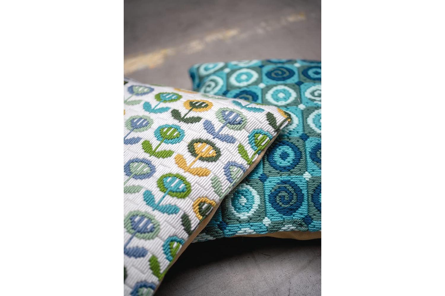 Vervaco Gro-pn-0153760 - Ls Flowers - Long Stitch Kit Cushio-3