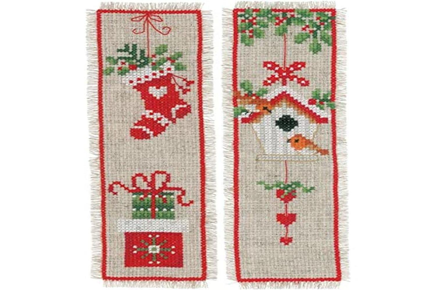 Vervaco Gro-pn-0178766 - Counted Cross Stitch Kit Bookmarks
