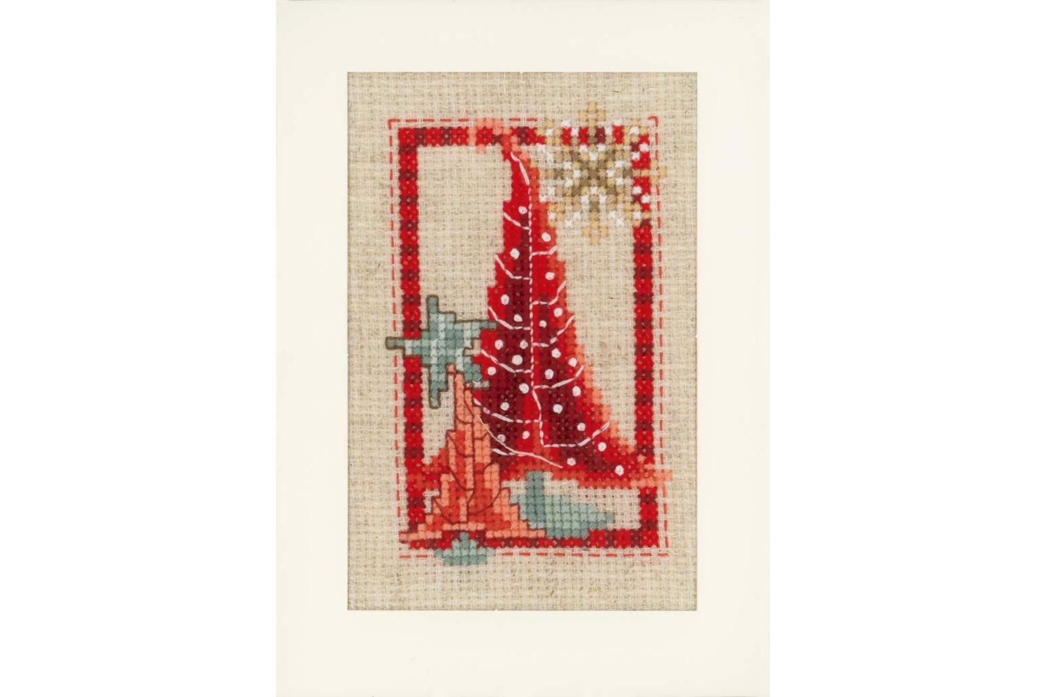 Vervaco Gro-pn-0154080 - Counted Cross Stitch Kit Greeting C-4