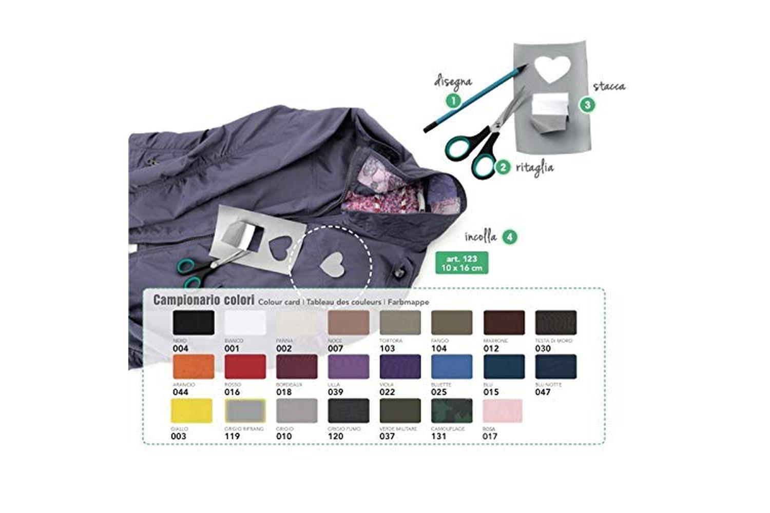 Marbet Gro-mb123.120 - Repair Fabric Self-adhesive 16 X 10cm-2