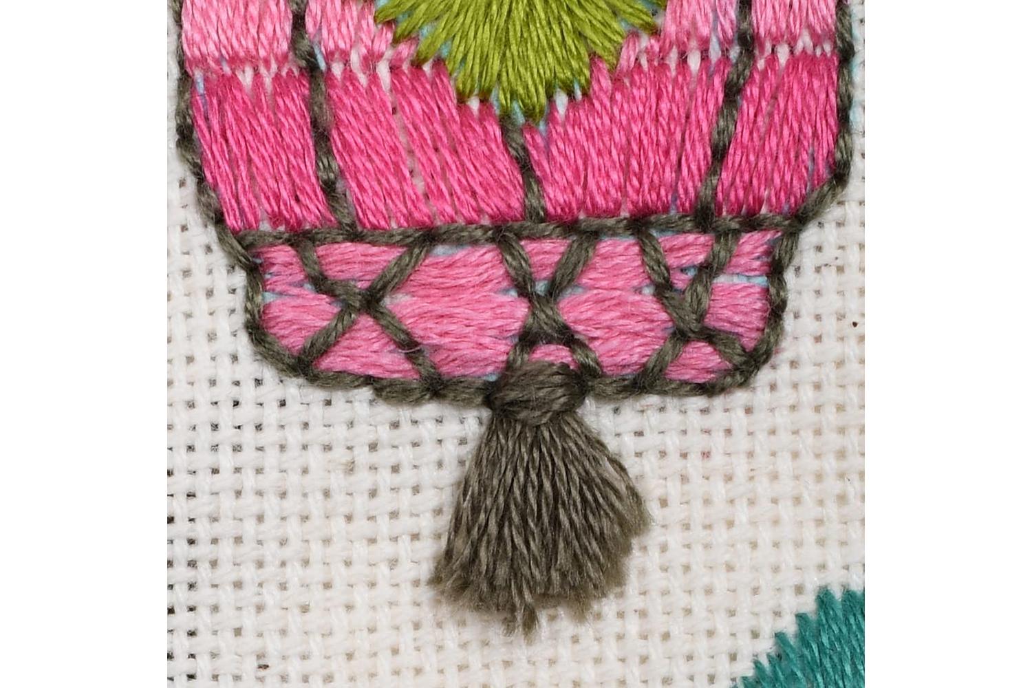 Vervaco Gro-pn-0196194 - Houseplants - Embroidery Kit With H-2