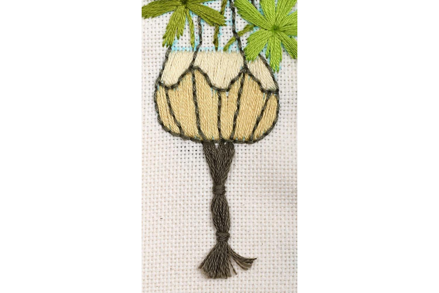 Vervaco Gro-pn-0196194 - Houseplants - Embroidery Kit With H-3