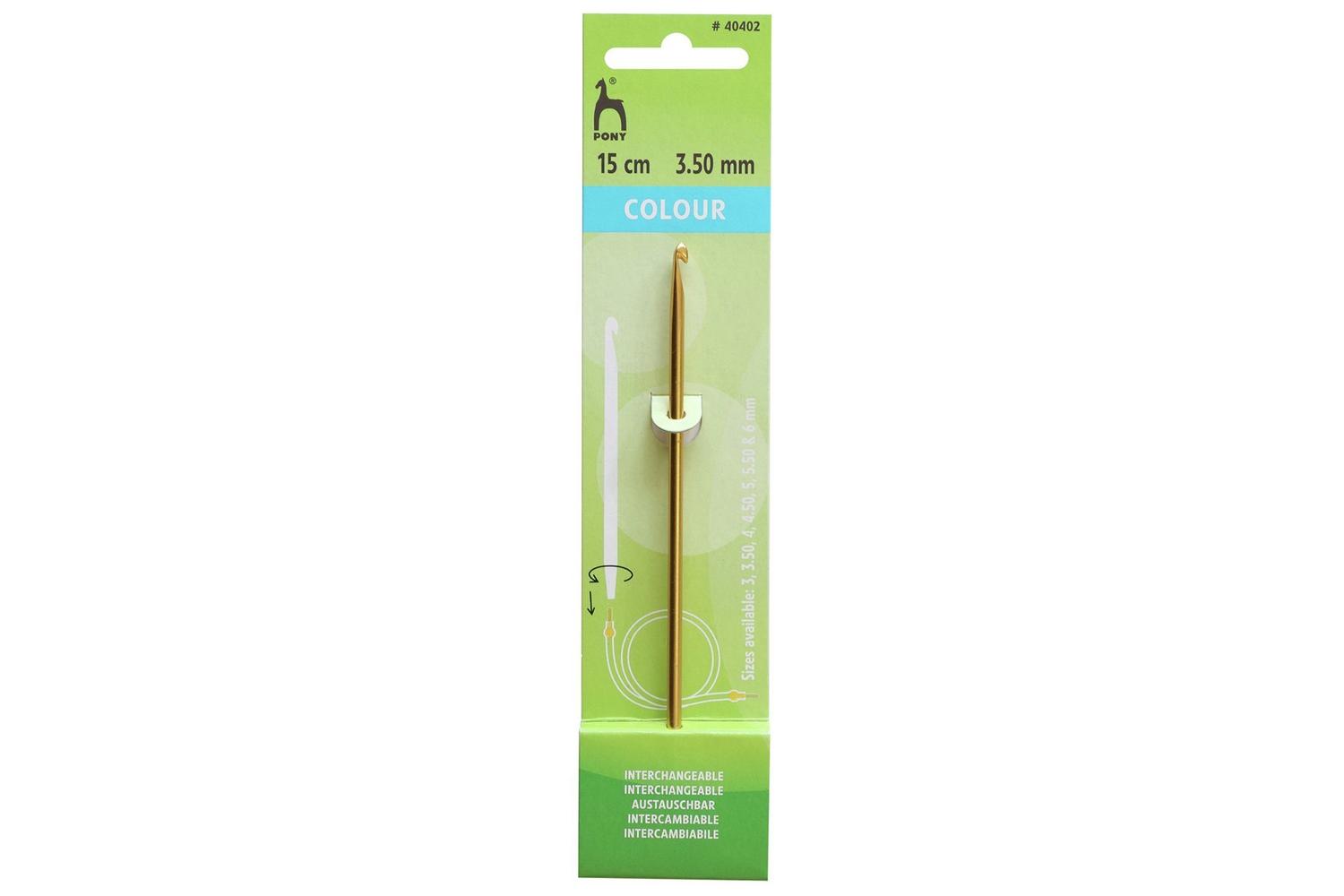 Pony Gro-p40402 - Cl Chk Al 15cmx350 - Crochet Hook Intercha