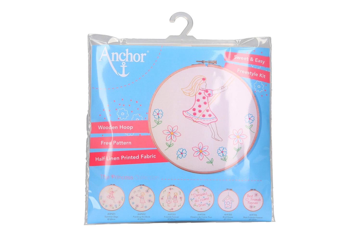Anchor Gro-ahp201 - Summer Days - Embroidery Kit With Hoop S-2