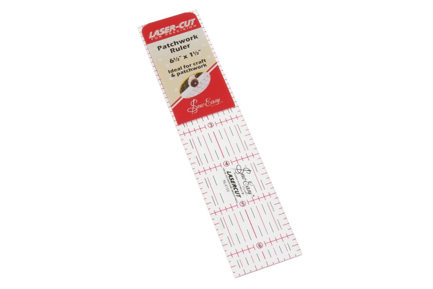 Sew Easy Gro-nl4155 - Pwrk Ruler 15x65in - Rule Patchwork 15