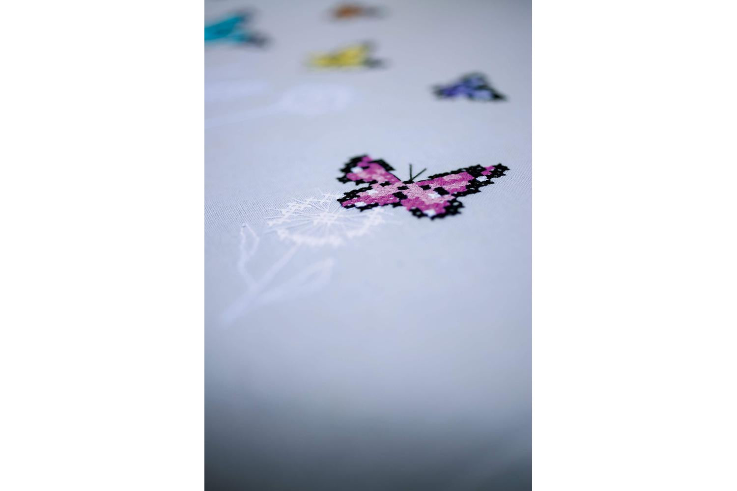 Vervaco Gro-pn-0179025 - Emb Tclth Bfly Dance - Embroidery K-2