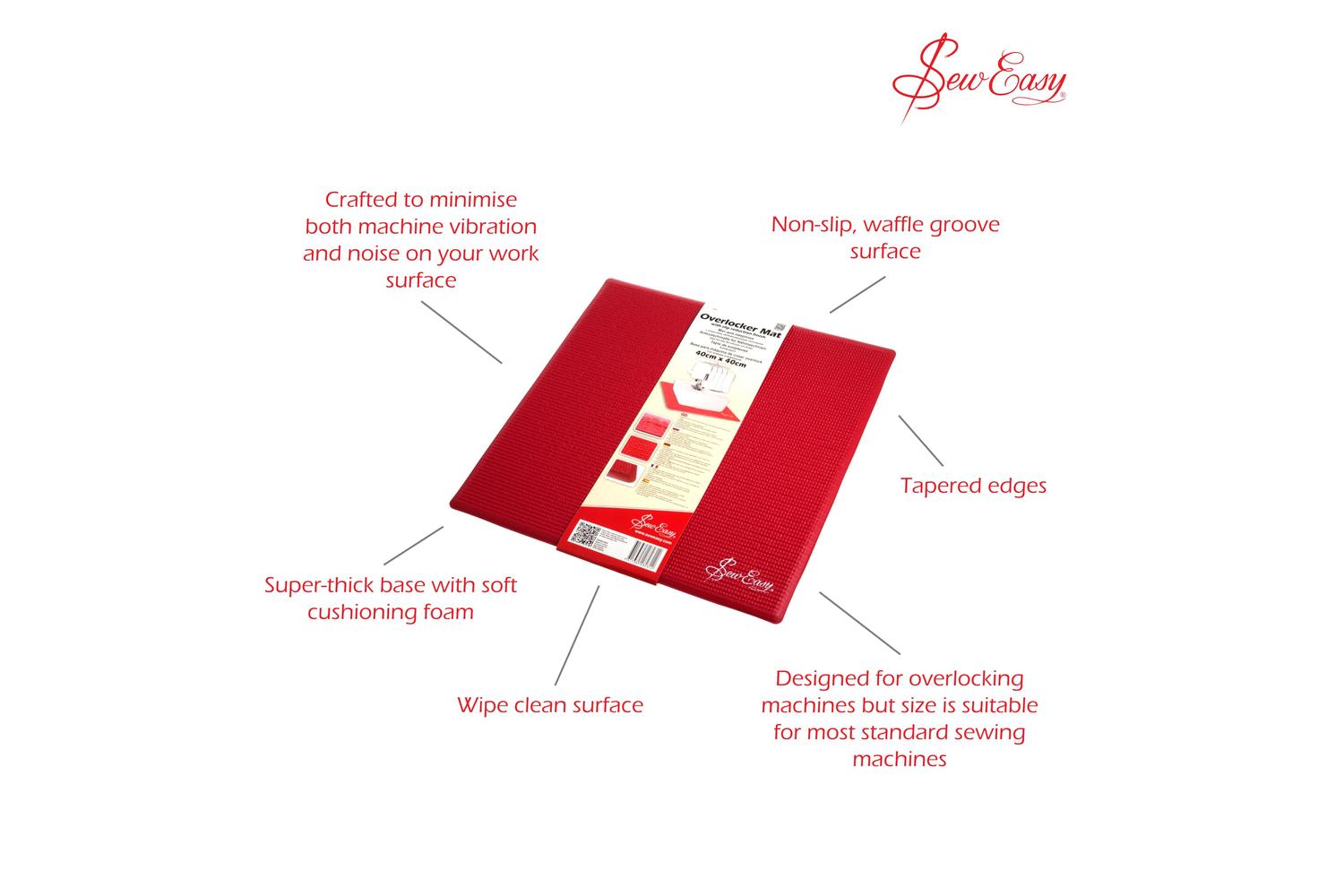 Sew Easy Gro-er906.red - Se Olocker Slip Mat - Slip Reductio-3