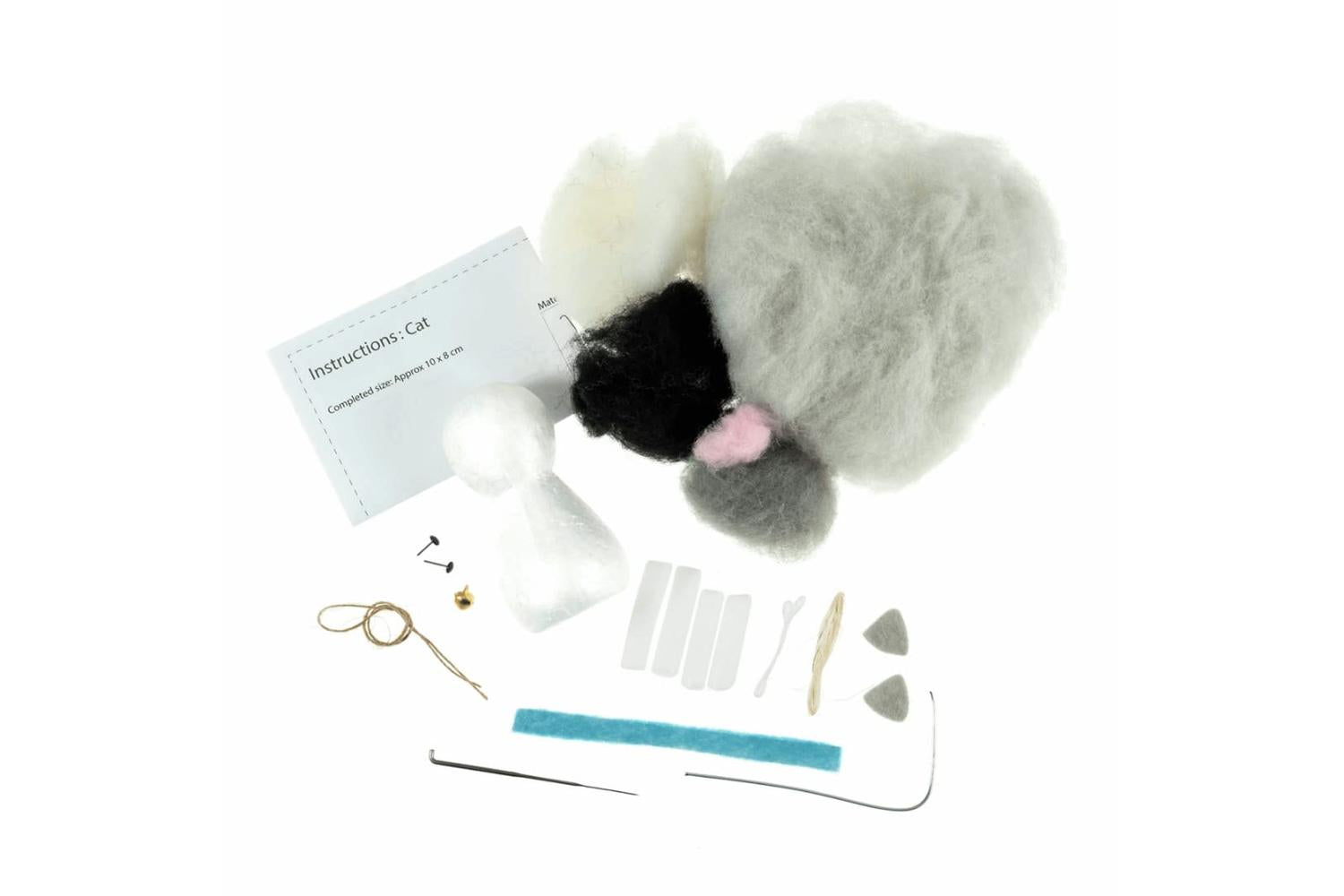Trimits Gro-tck025 - Nfelting Cat - Needle Felting Kit Cat --2