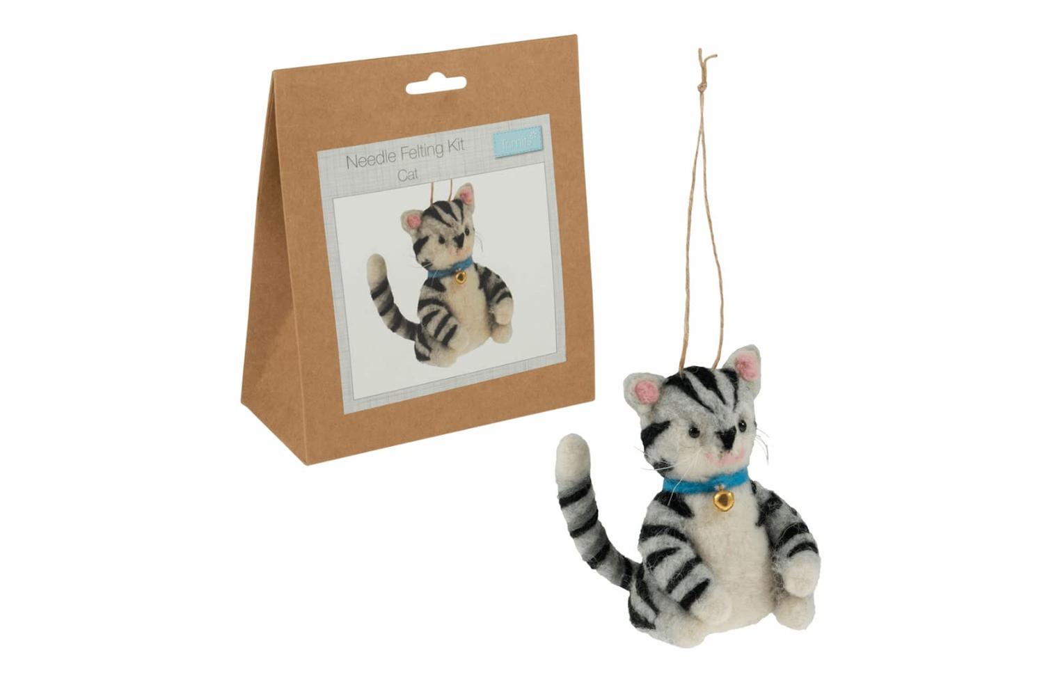 Trimits Gro-tck025 - Nfelting Cat - Needle Felting Kit Cat --4