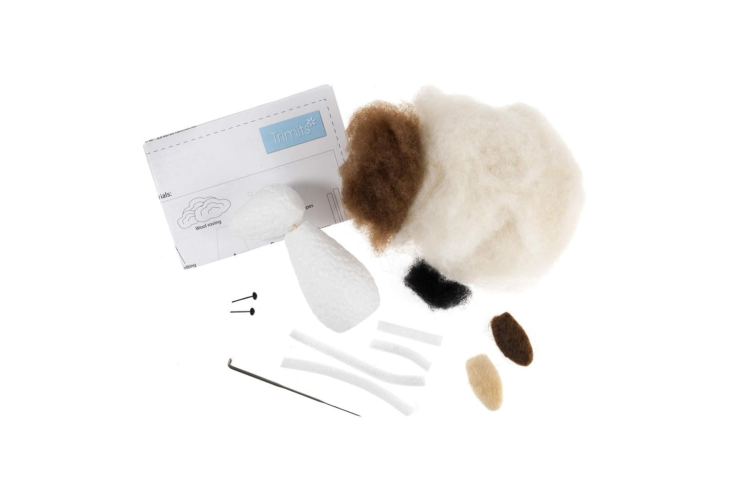Trimits Gro-tck006 - Nfelting Dog - Needle Felting Kit Dog --2