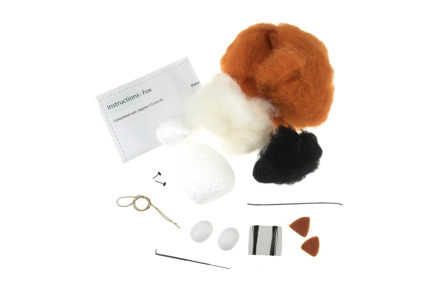 Trimits Gro-tck023 - Nfelting Fox - Needle Felting Kit Fox --2