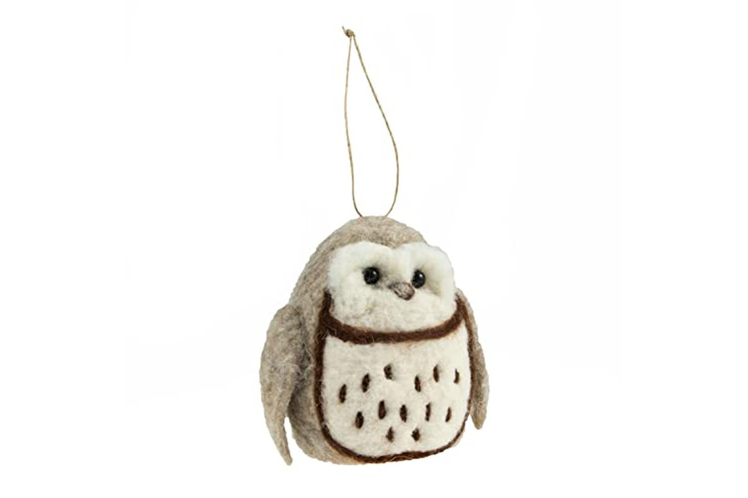 Trimits Gro-tck026 - Nfelting Owl - Needle Felting Kit Owl -