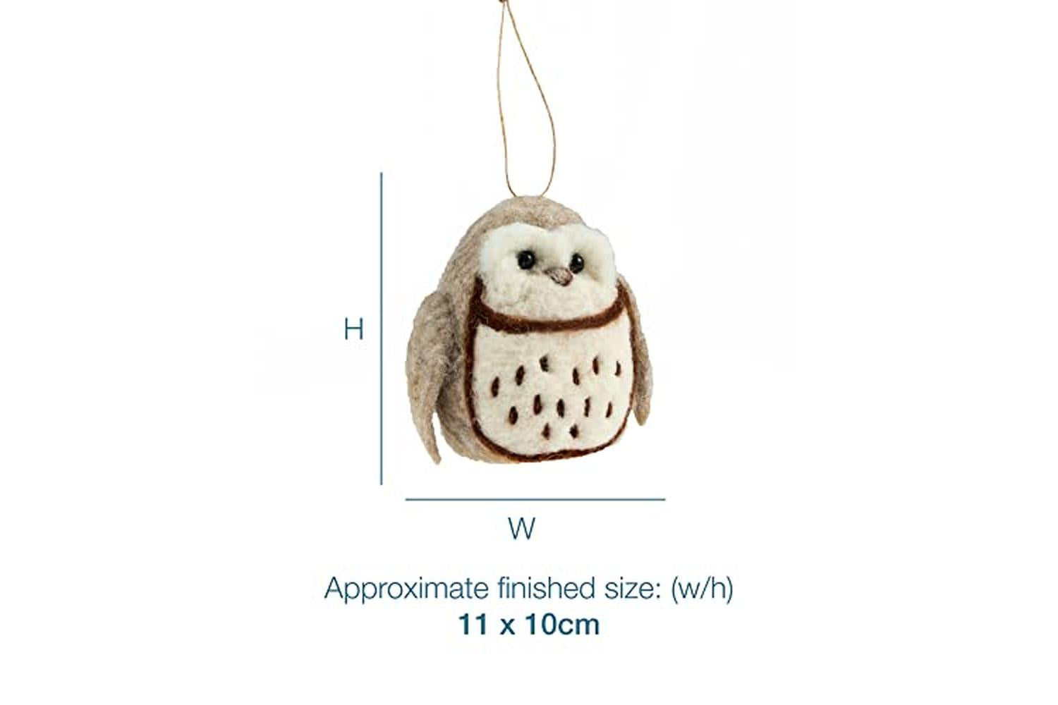 Trimits Gro-tck026 - Nfelting Owl - Needle Felting Kit Owl --2