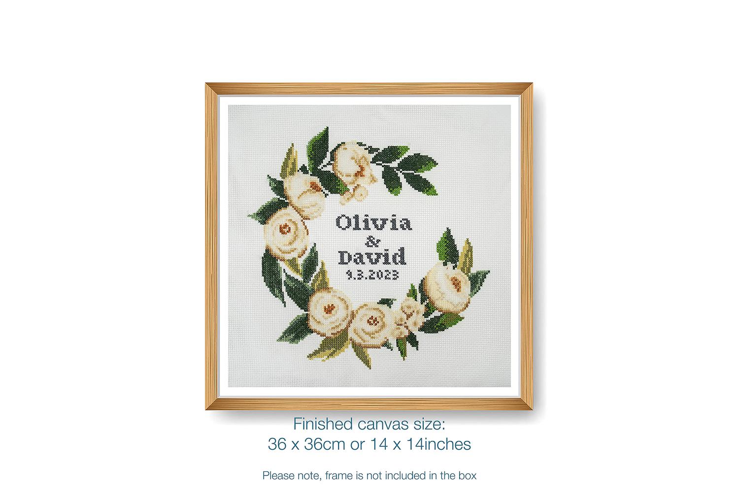 Trimits Gro-gcs96 - Xstitch Wedding - Counted Cross Stitch K-3