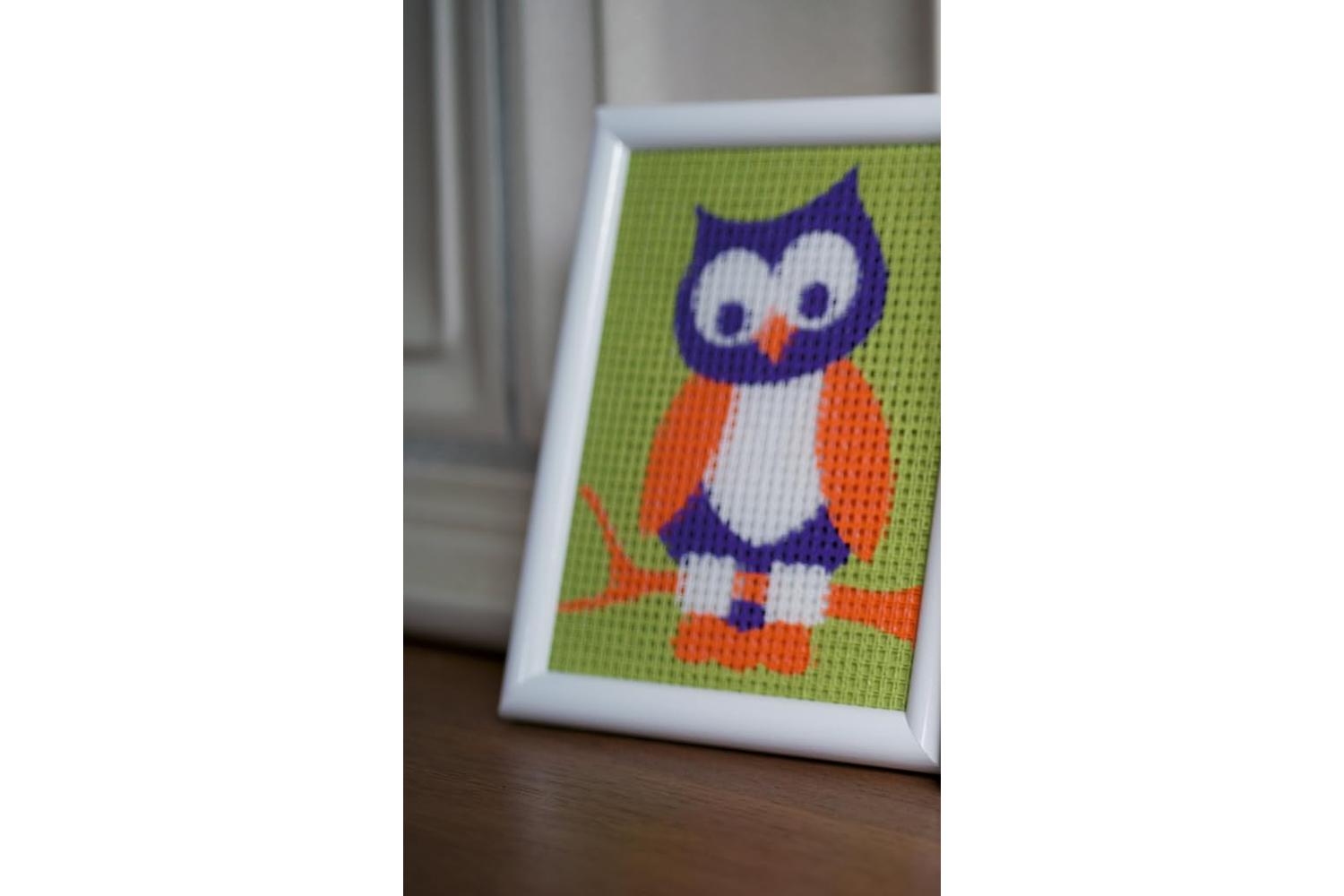 Vervaco Gro-pn-0144266 - Tkit Wise Owl - Tapestry Kit Wise O-2