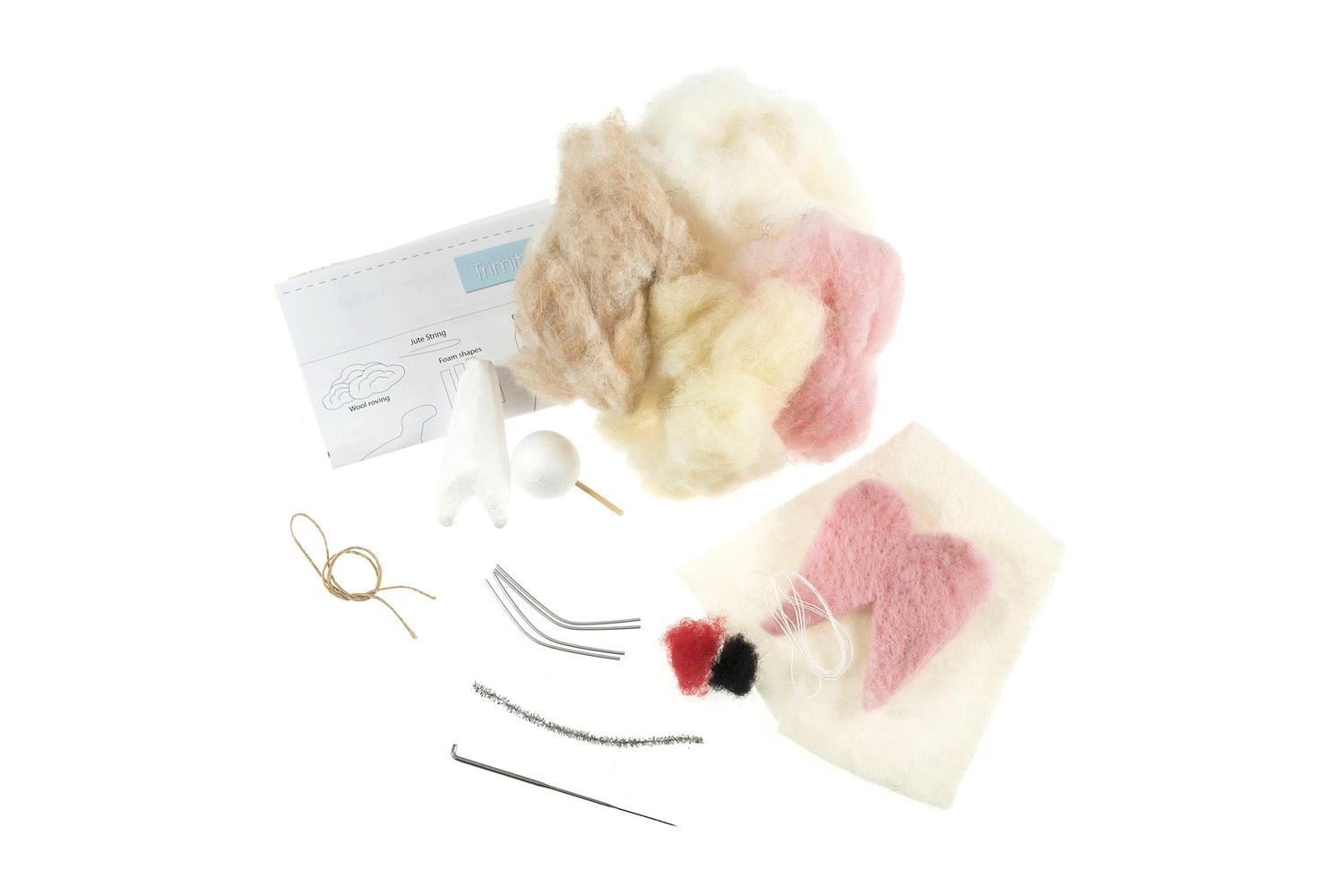 Trimits Gro-tck021 - Nfelting Angel - Needle Felting Kit Chr-3