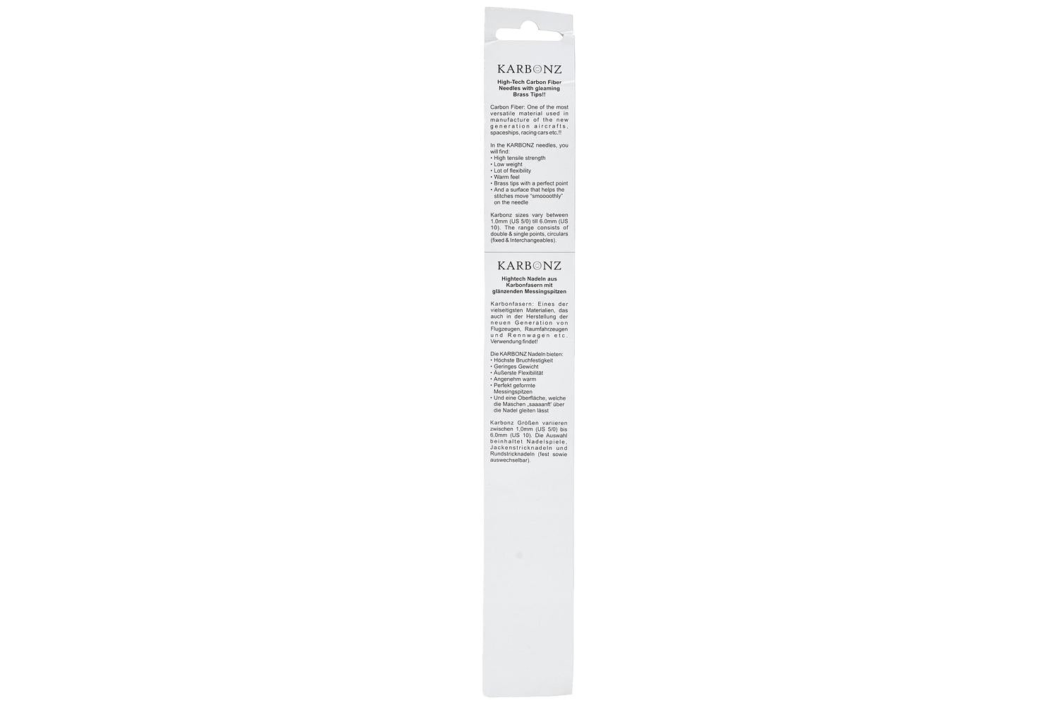 Knitpro Gro-kp41251 - Karbonz Sp 25x225 - Karbonz Knitting P-4