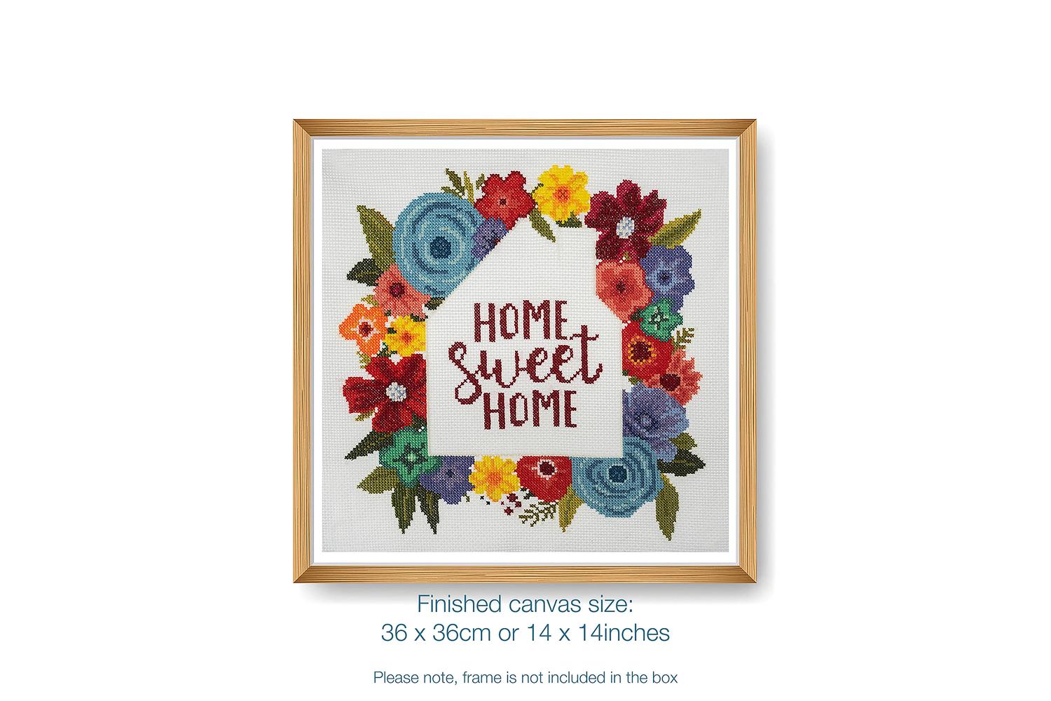 Trimits Gro-gcs94 - Counted Cross Stitch Kit Large Home Swee-3