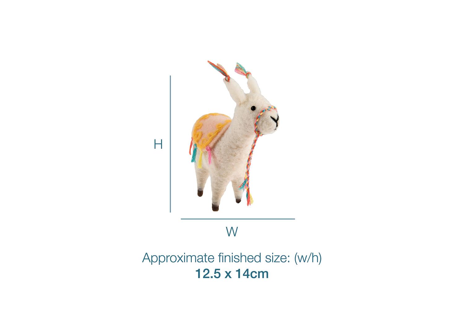 Trimits Gro-tck005 - Nfelting Llama - Needle Felting Kit Lla-4