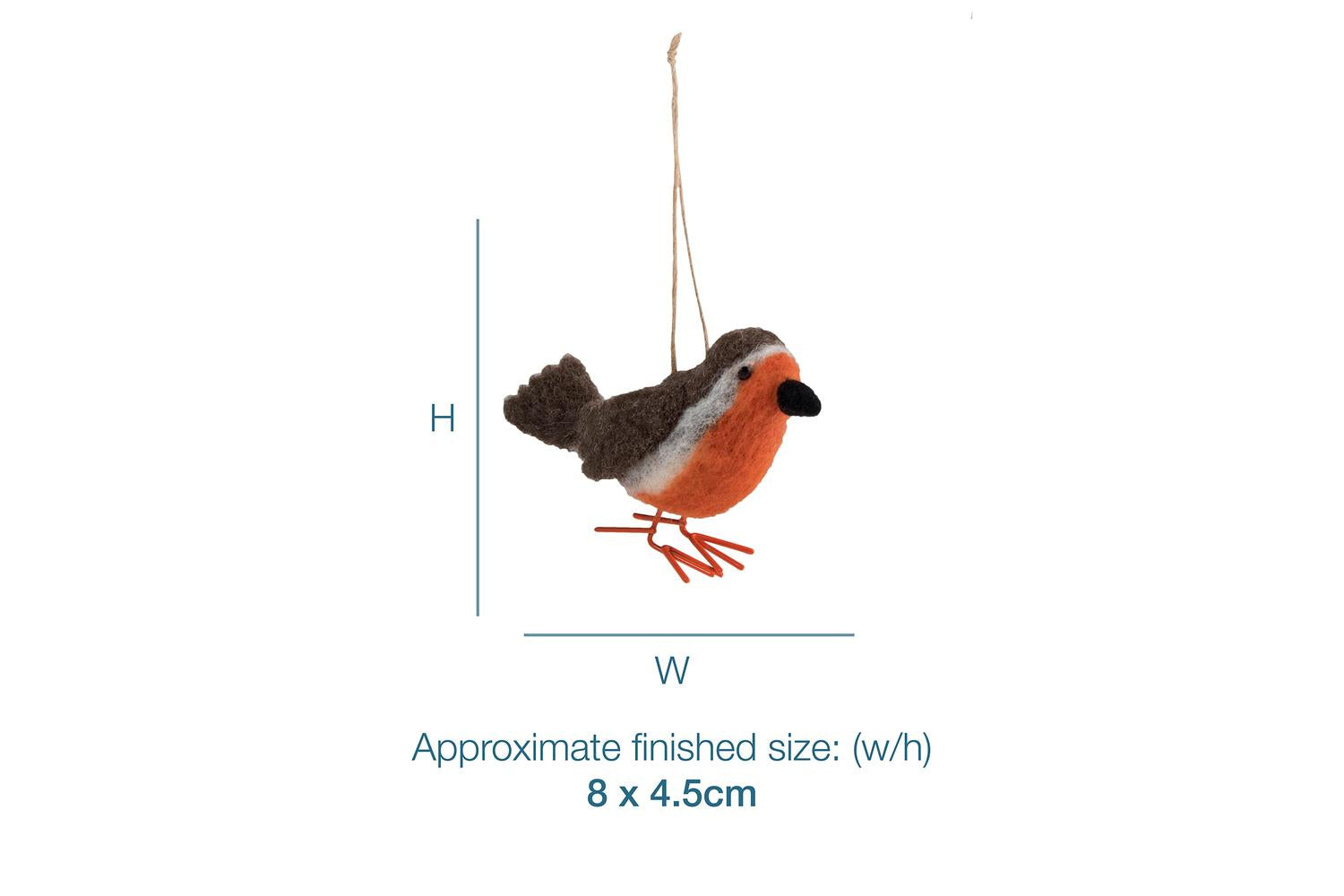 Trimits Gro-tck012 - Nfelting Robin - Needle Felting Kit Chr-4