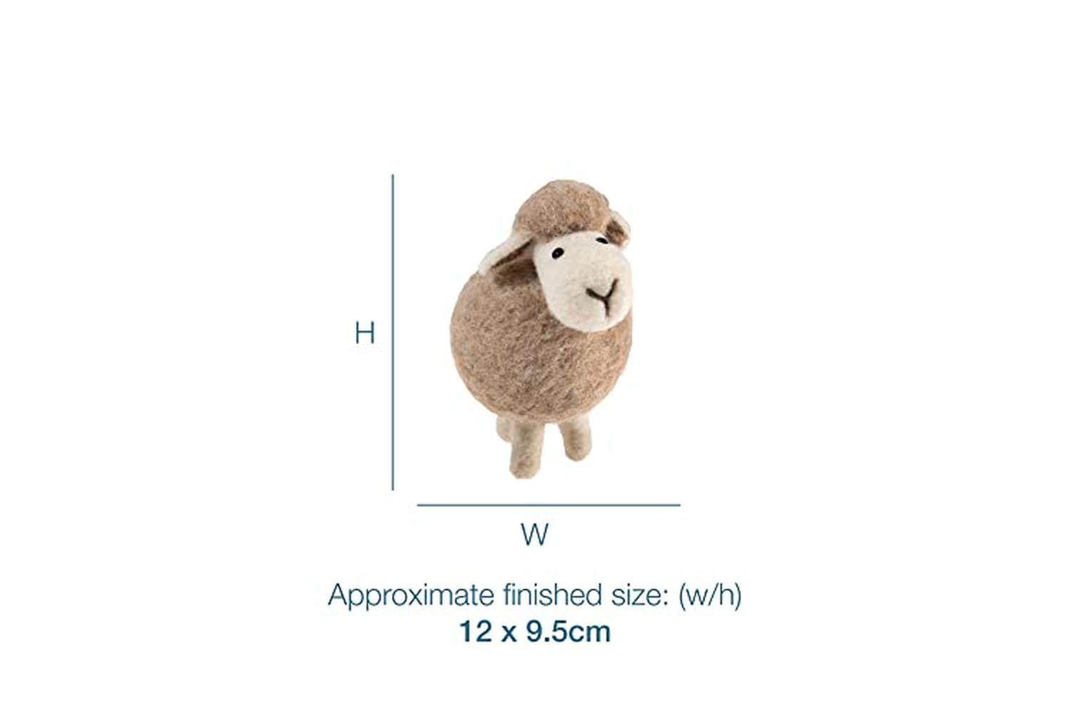 Trimits Gro-tck003 - Nfelting Sheep - Needle Felting Kit She-4