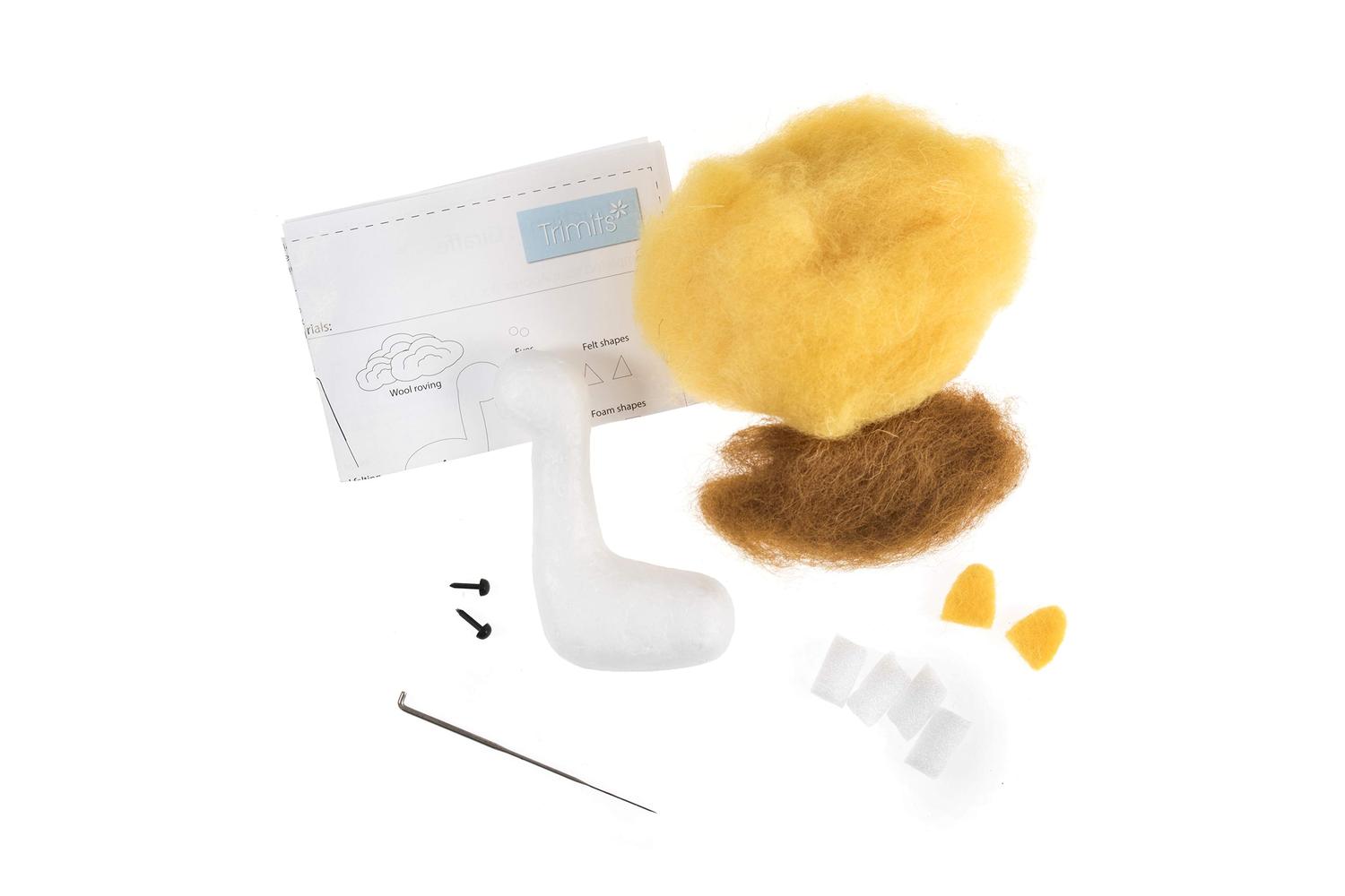Trimits Gro-tck001 - Nfelting Giraffe - Needle Felting Kit G-2