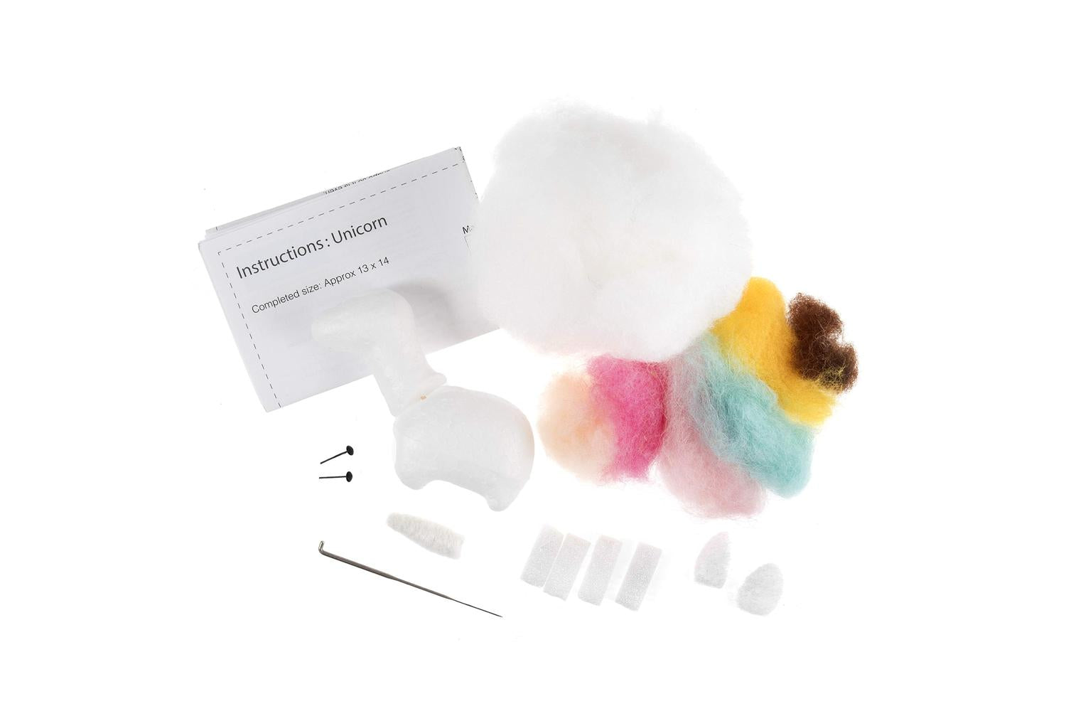 Trimits Gro-tck002 - Nfelting Unicorn - Needle Felting Kit U-2