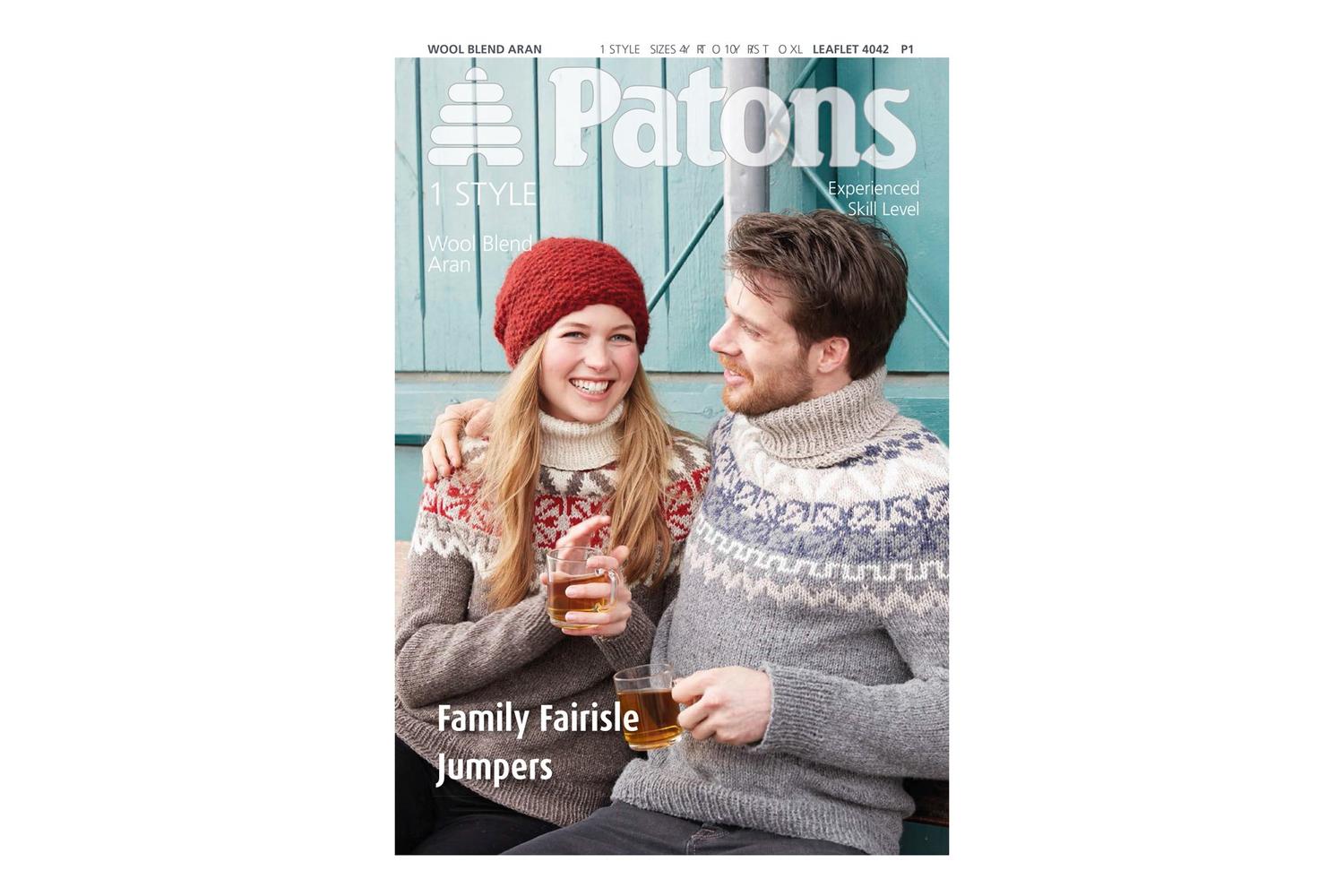 Patons Gro-pbn\4042 - Patons Knit Pat Lflt - Patons Pattern