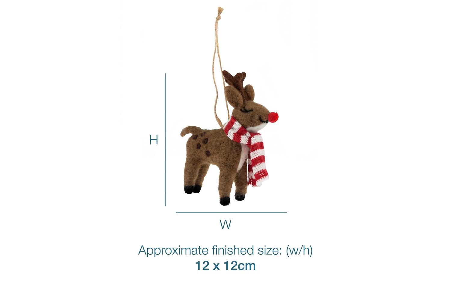 Trimits Gro-tck017 - Needle Felting Kit Christmas Reindeer W-2