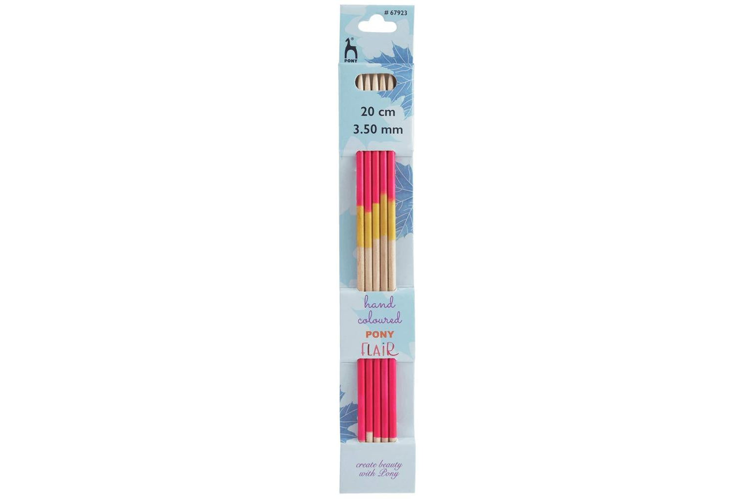 Pony Gro-p67923 - Flr Kp De 20cmx350mm - Knitting Pins Doubl