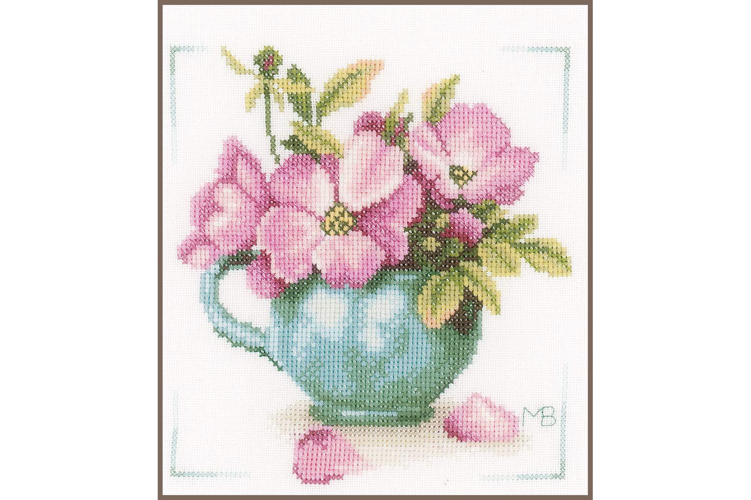 Lanarte Gro-pn-0164070 - Wild Roses - Counted Cross Stitch K-2