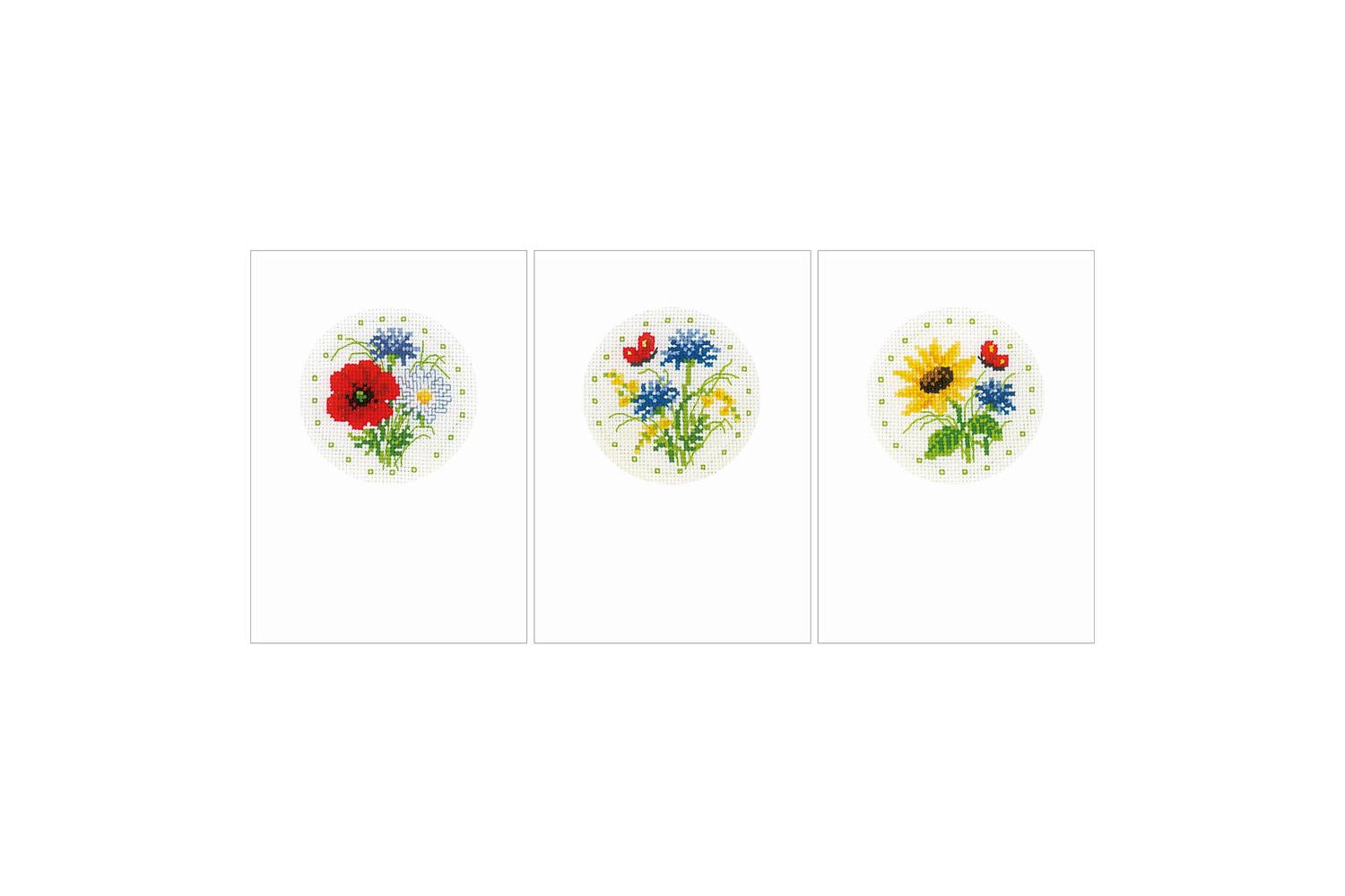 Vervaco Gro-pn-0021466 - Counted Cross Stitch Kit Greeting C