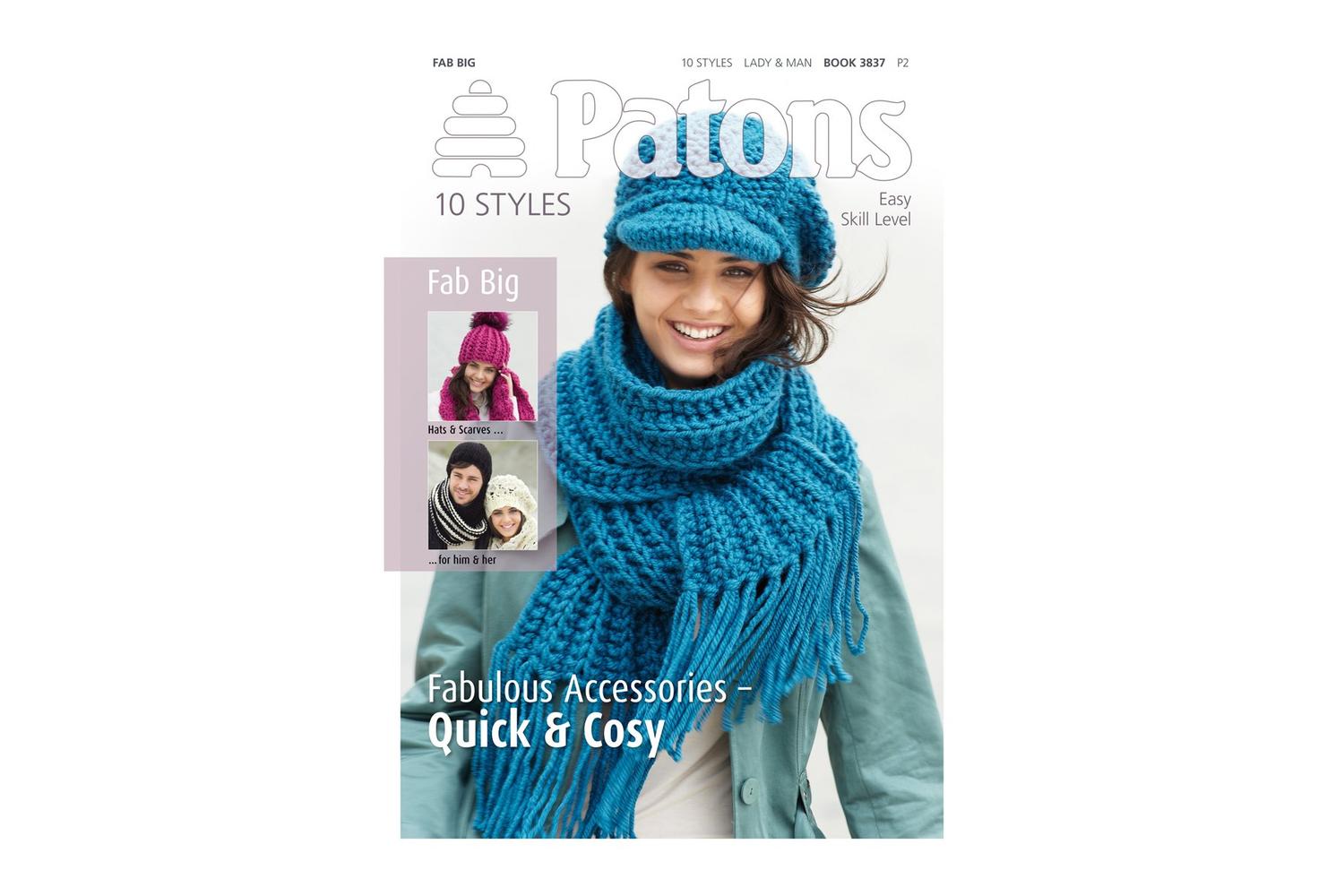Patons Gro-pbn\3837 - Patons Knit Pat Lflt - Patons Pattern