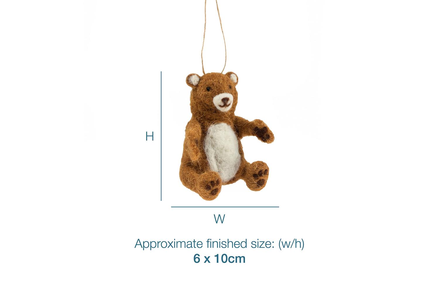 Trimits Gro-tck022 - Nfelting Teddy Bear - Needle Felting Ki-3