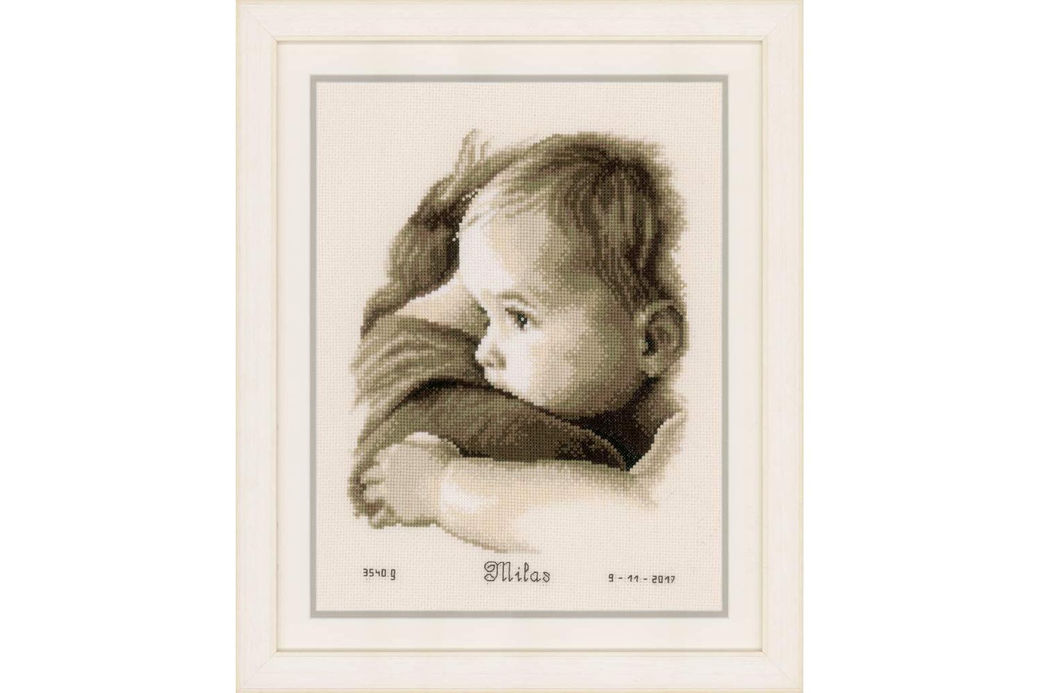 Vervaco Gro-pn-0158510 - Brec Baby Hug - Counted Cross Stitc