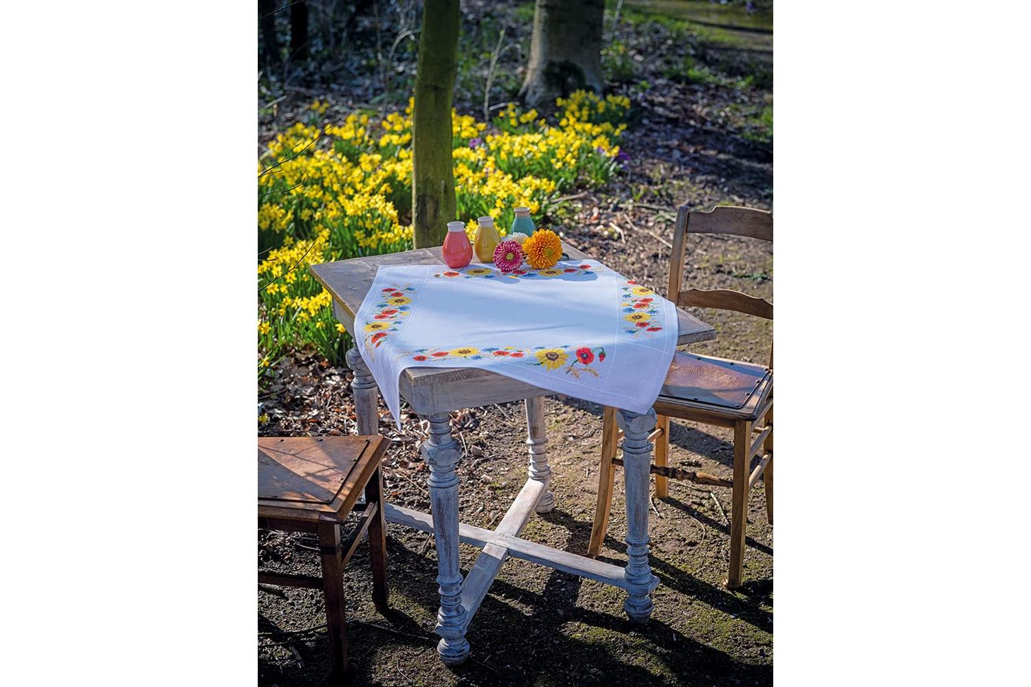 Vervaco Gro-pn-0013043 - Tcloth Wildflowers - Counted Cross-4