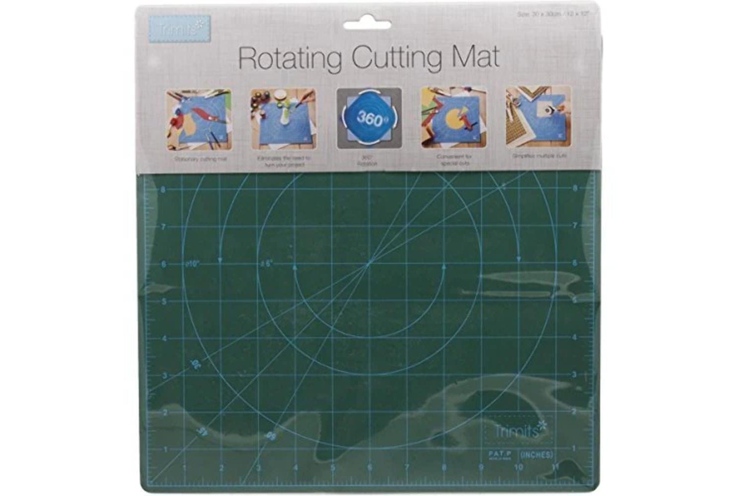 Trimits Gro-jert1 - Rotating Mat 30x30cm - Cutting Mat Rotat
