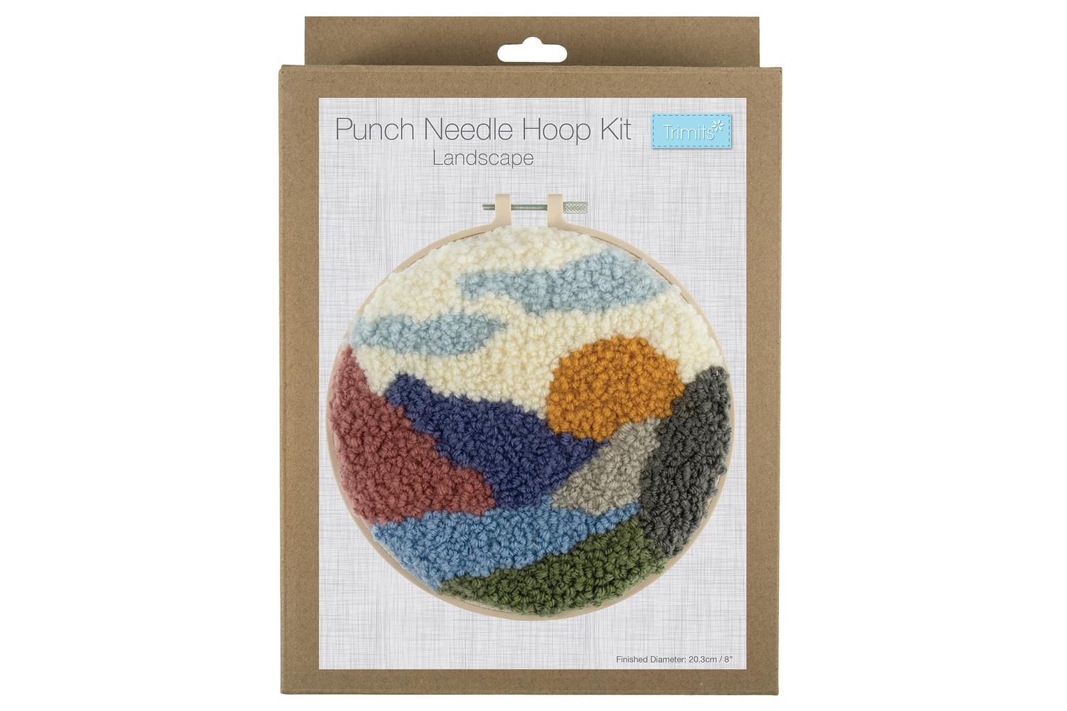 Trimits Gro-gck190 - Pneedle Landscape - Punch Needle Kit Ya-2