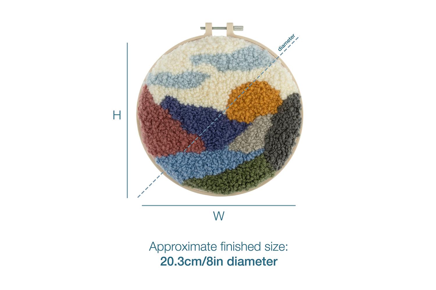 Trimits Gro-gck190 - Pneedle Landscape - Punch Needle Kit Ya-4