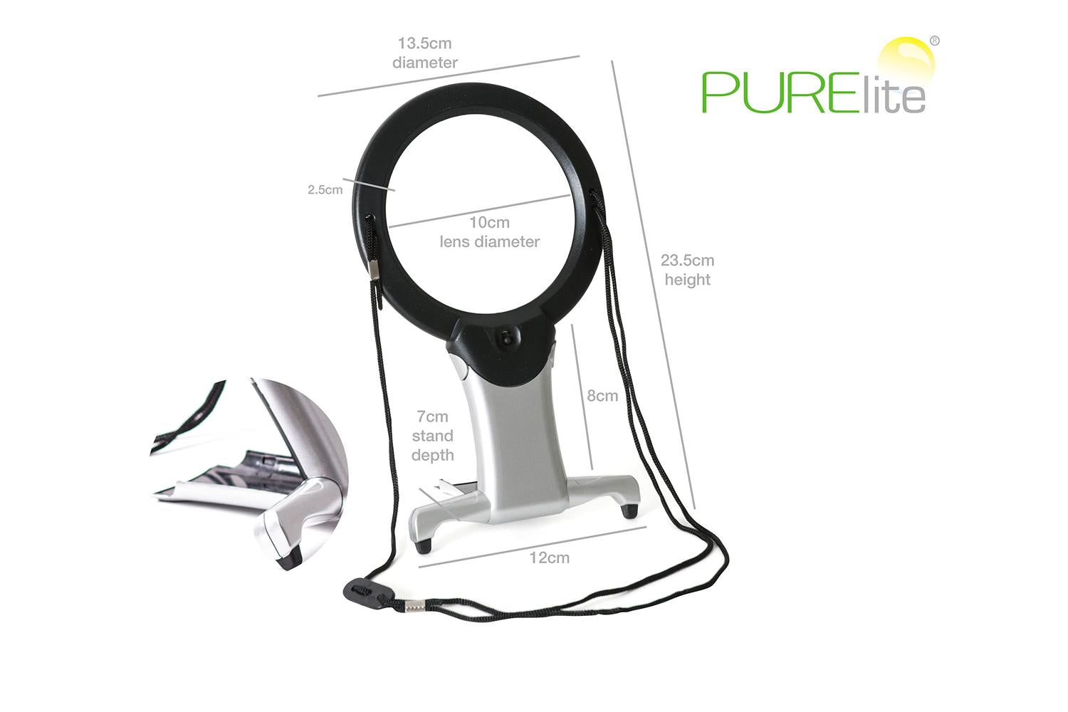 Purelite Gro-cfpl05 - Led Neck Magnifier - Magnifier Illumin-4