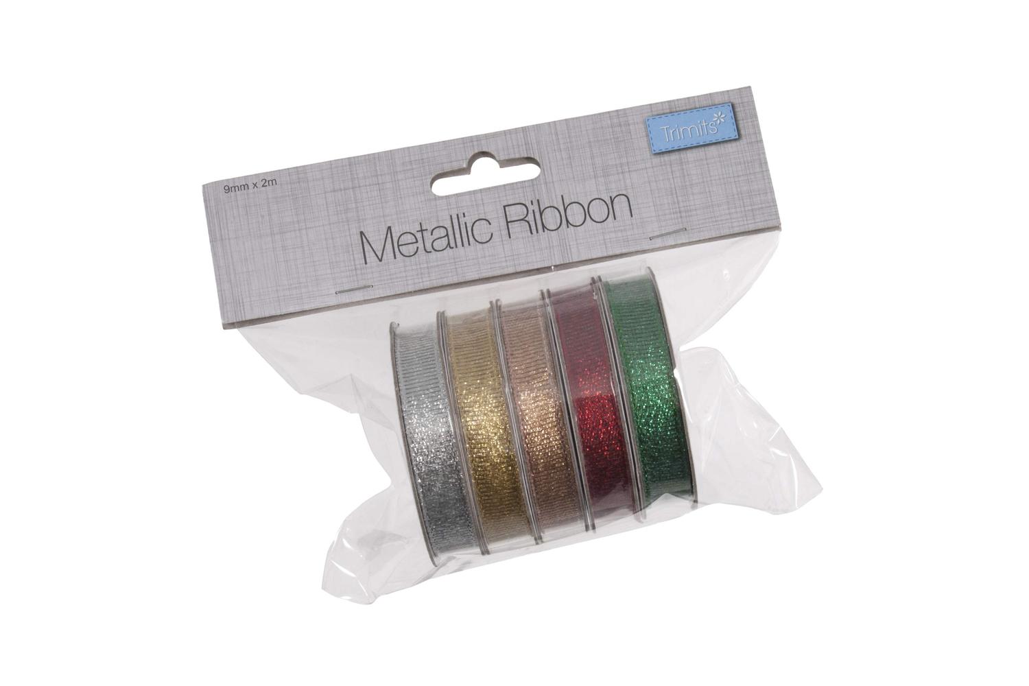 Trimits Gro-ttrb003 - Ribbon Bag Metallic - Metallic Ribbon