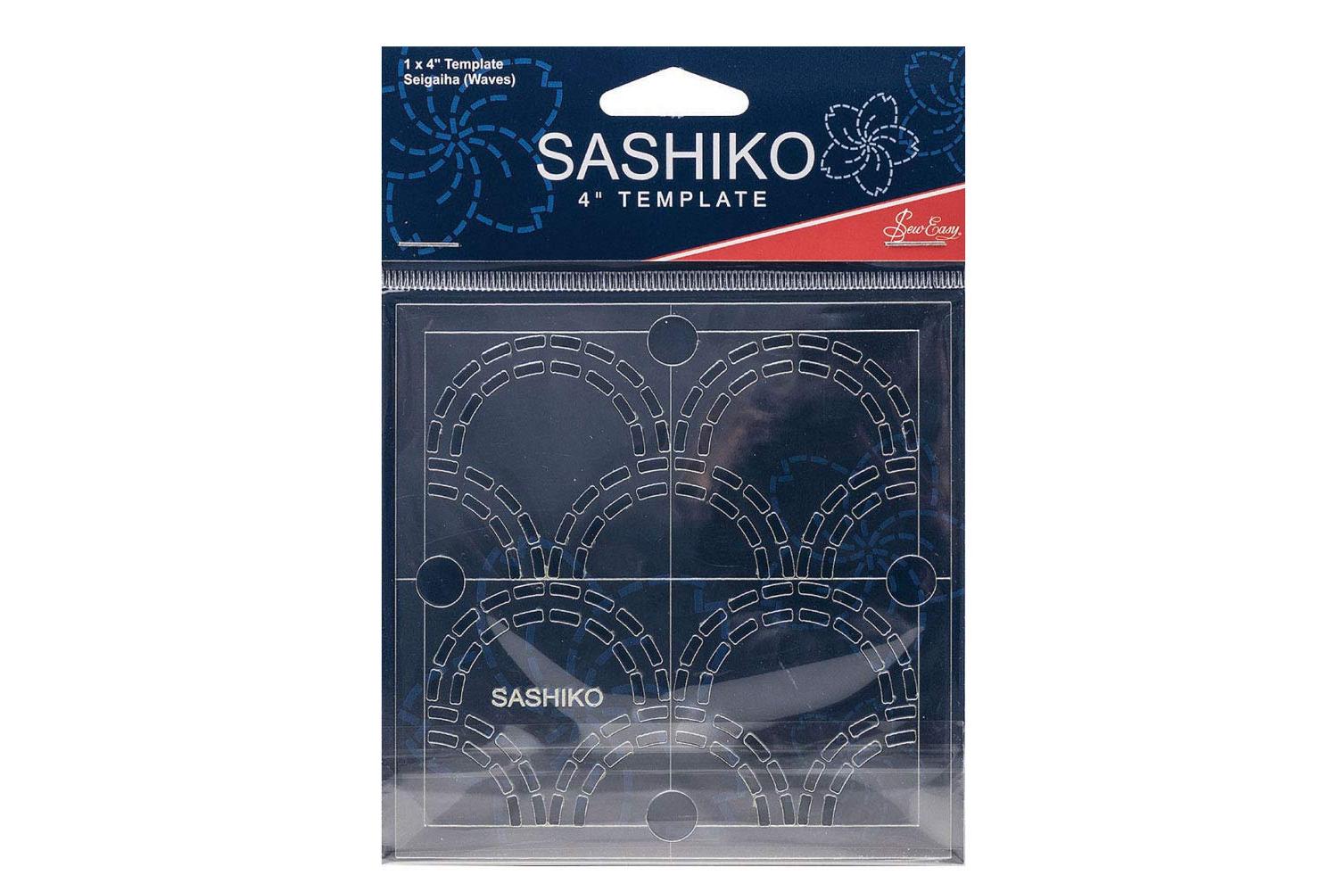 Sew Easy Gro-ers.003 - Se Stemplate Waves - Sashiko Template