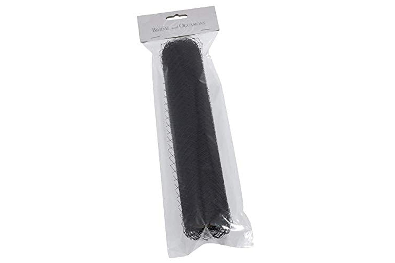 Occasions Gro-bcb2209\blk - Birdcage Veil Millinery Mesh For