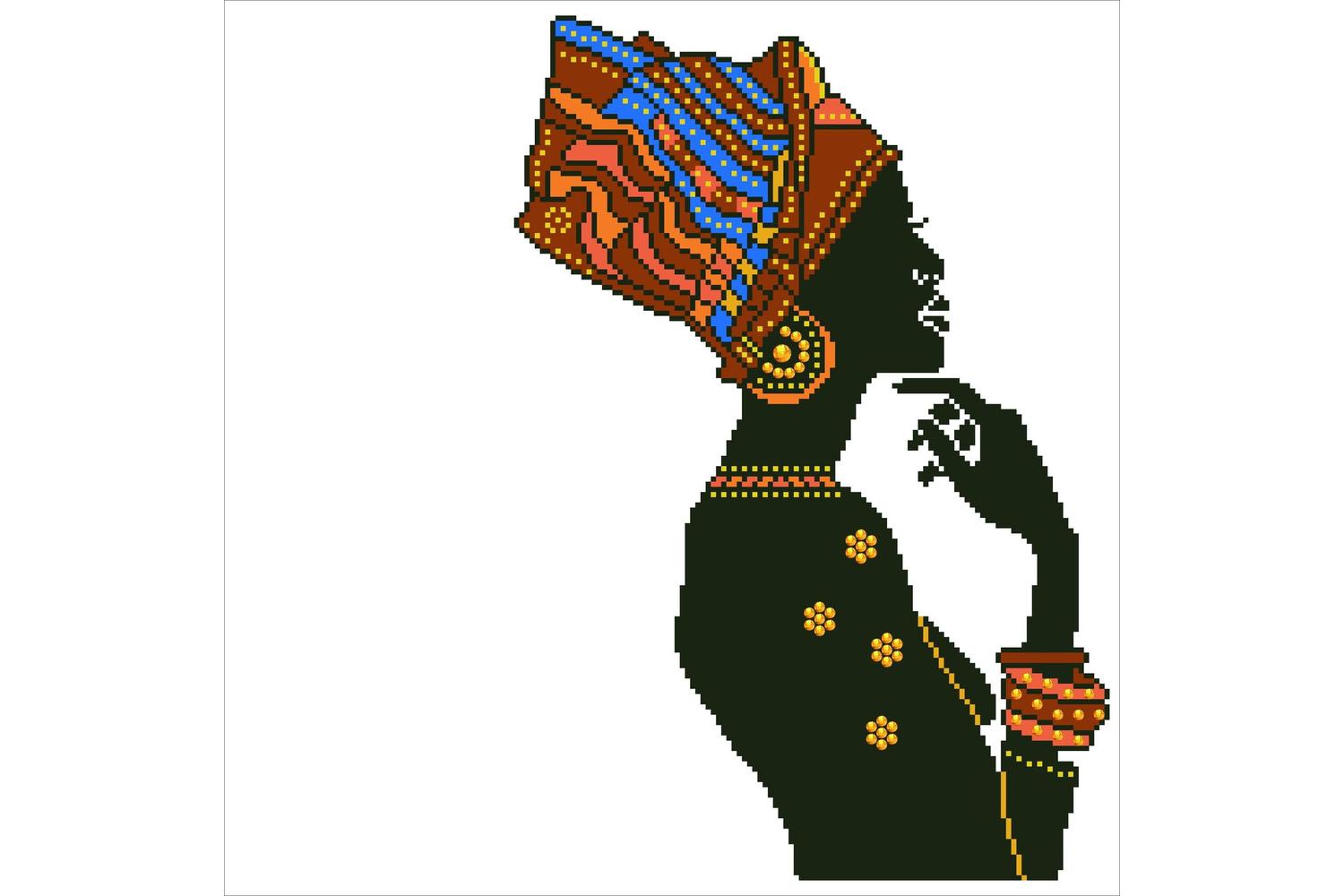 Diamond Dotz Gro-dd9.029 - African Elegance - Diamond Painti-3
