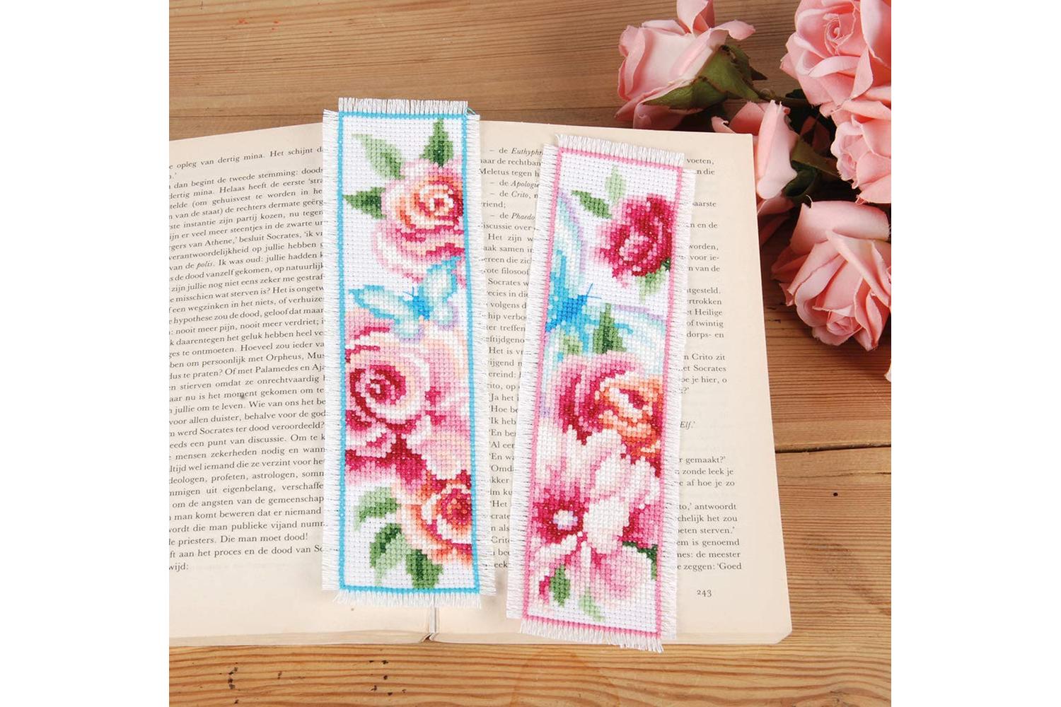 Vervaco Gro-pn-0150899 - Counted Cross Stitch Kit Bookmark F-2